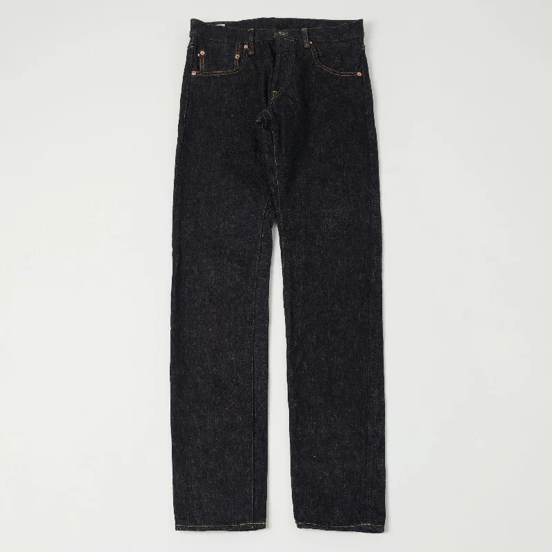 ONI 622-DIZR 20oz 'Dark Indigo Secret Denim' Relaxed Tapered Jean - One Wash Earthy Men's Hemp