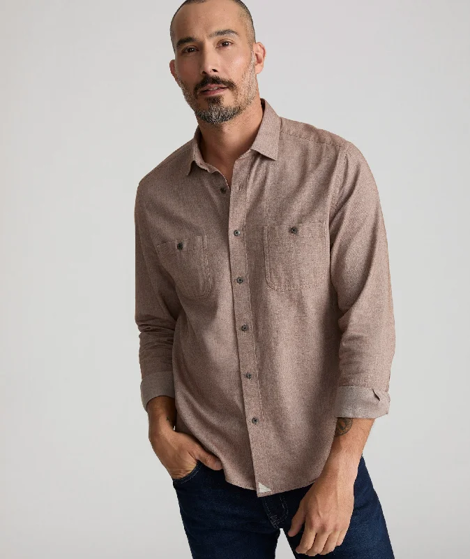 Flannel Hemsworth Shirt Organic