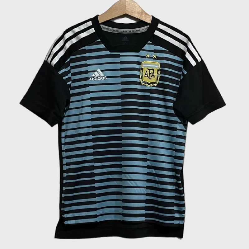 2017/18 Argentina Parley Training Jersey Youth XS Cool Men's Distressed