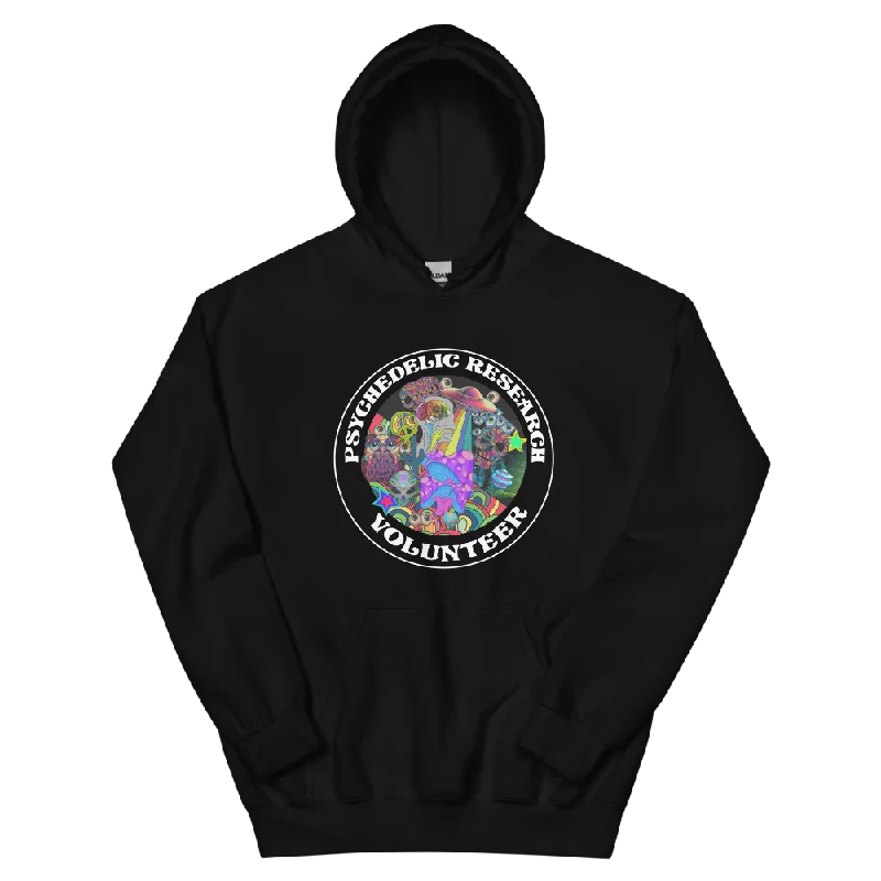 Research Volunteer Graphic Hoodie Relaxed Men's Beach