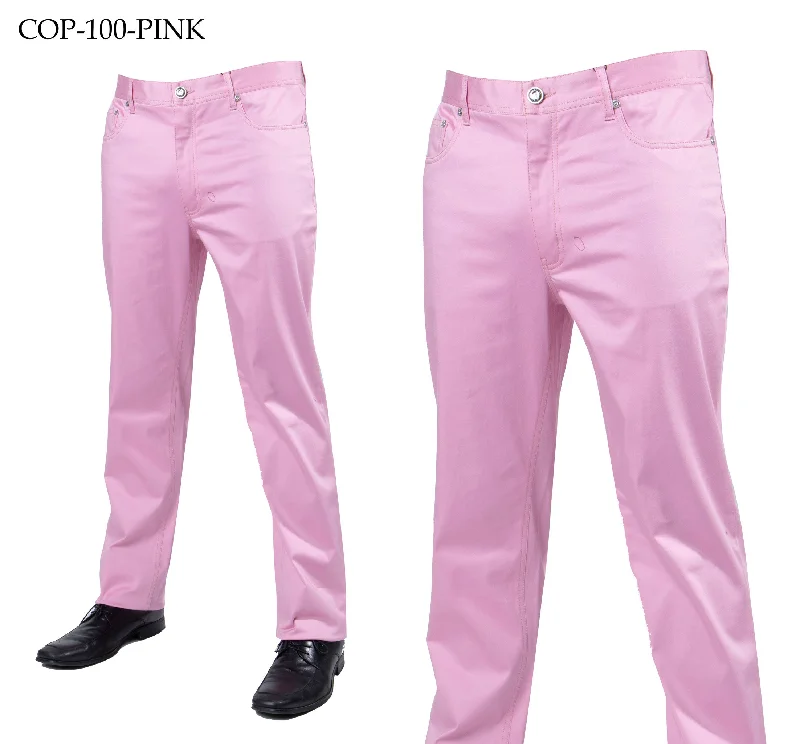 Stretch Denim Jeans | Pink Refined Men's Hand