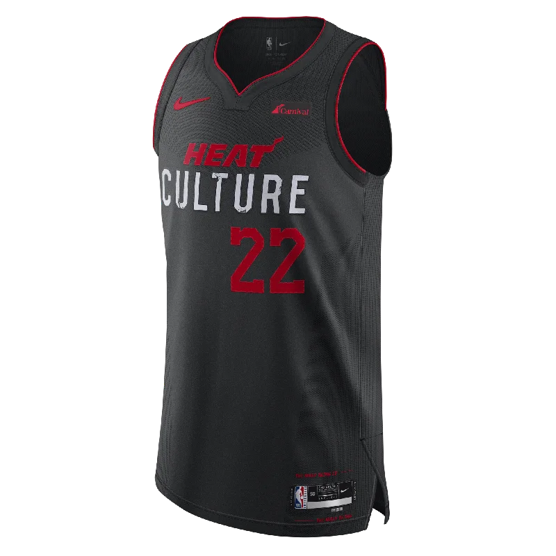 Jimmy Butler Nike HEAT Culture Authentic Jersey Cclassic Men's Tweed