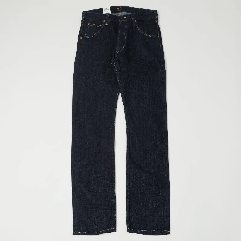 Lee 101 Rider Slim Straight Jean - One Wash Traditional Men's Wool