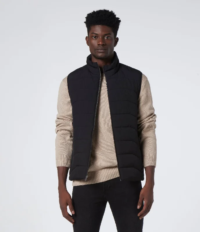 Garrick Quilted Vest Monochromatic All