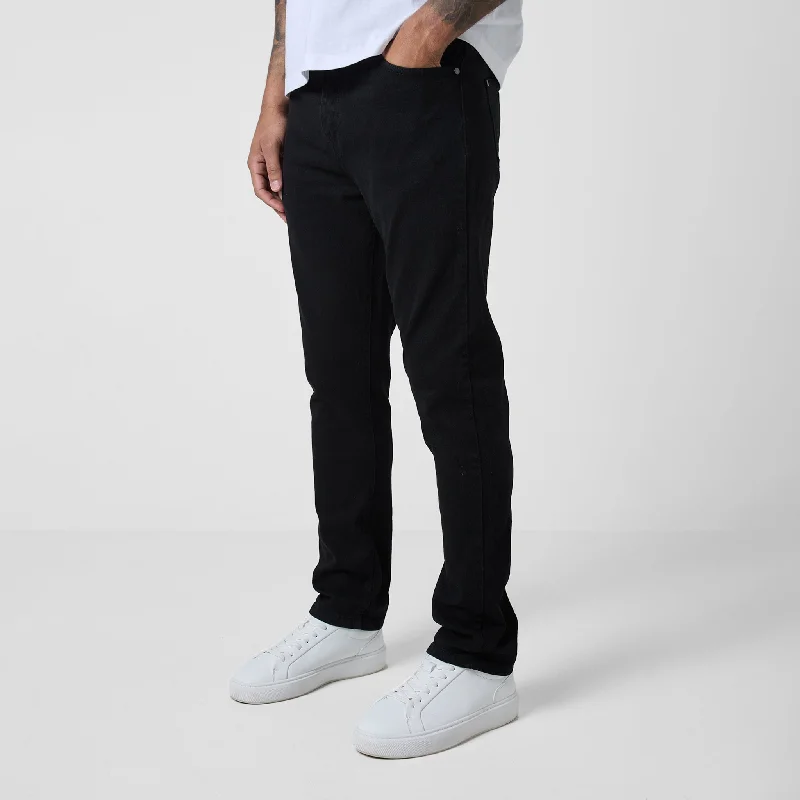 Regular Fit Denim Jean | Black Tough Men's Military