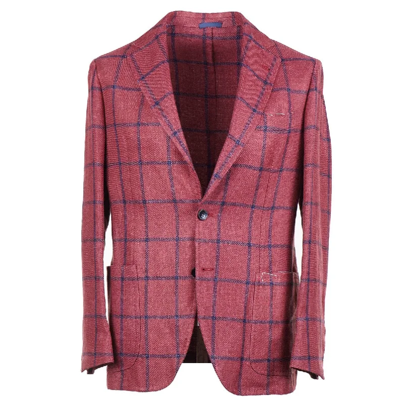 Sartorio Woven Wool and Hemp Sport Coat Streetwear Style