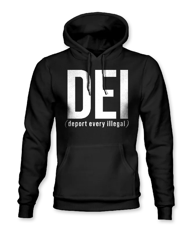 Deport Every Illegal Hoodie Confident Men's Power