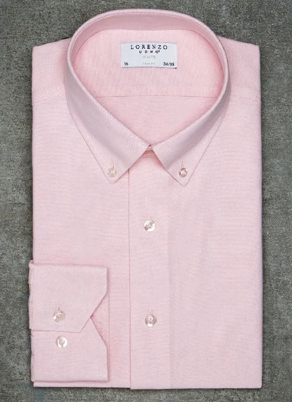 Alexander in Pink Oxford Shirt Casual Men's Short