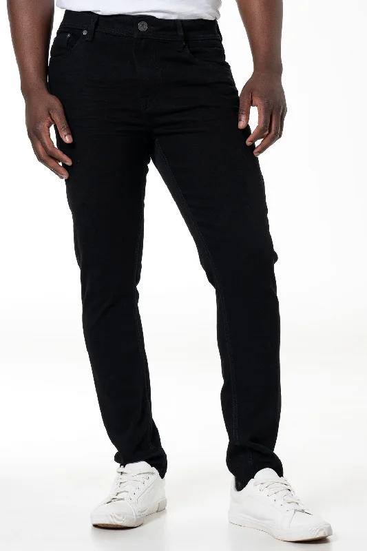 Rf02 Denim Jeans _ 141709 _ Black British Gentleman Style