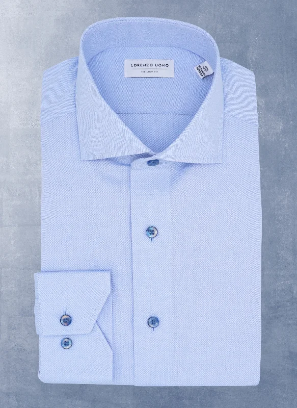 Liam in Light Blue Oxford Shirt Dynamic Men's Moto