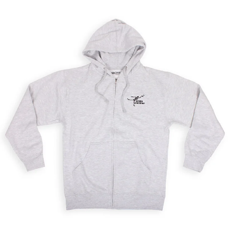 Orchard Gonz Only The Finest Zip Up Hooded Sweatshirt Ash Street