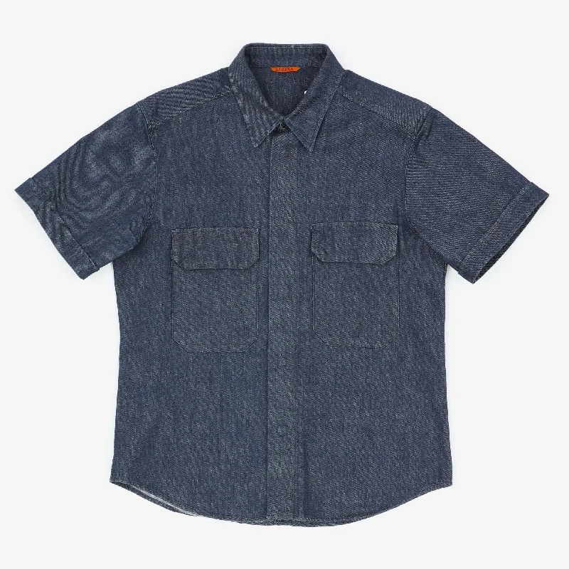 SS Denim Work Shirt Youthful Men's Anime