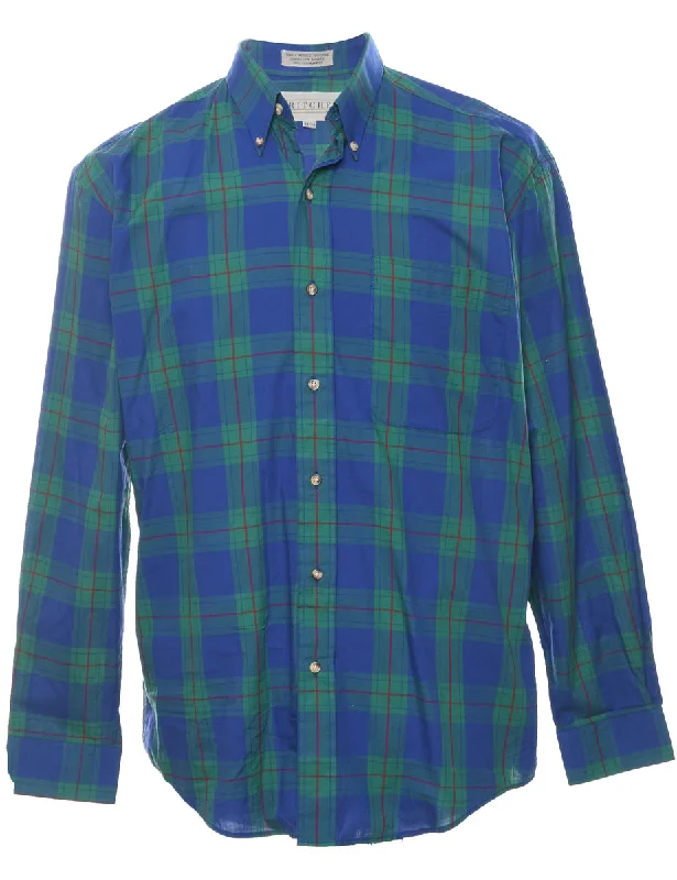 Britches Checked Shirt - M Tough Men's Military