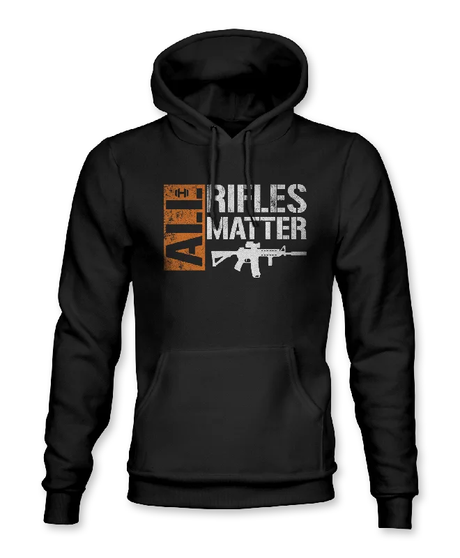 All Rifles Matter Hoodie Sporty Men's Tennis