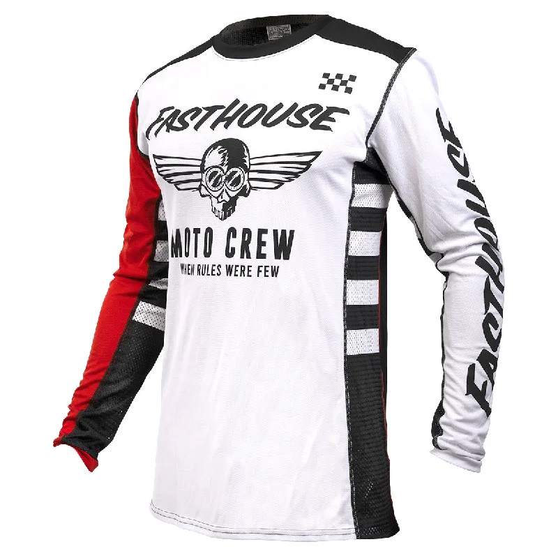 USA Grindhouse Factor Jersey - White/Black Lumberjack