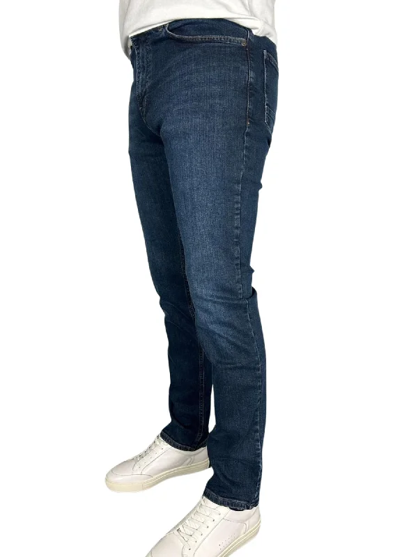 Straight Jeans Modern Men's Geometric