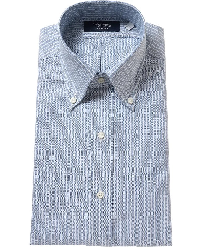 TOKYO SLIM FIT - SPORT Button Down Oxford Modern Men's Geometric