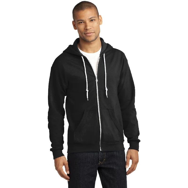 CLOSEOUT - Anvil Full-Zip Hooded Sweatshirt Edgy Men's Punk