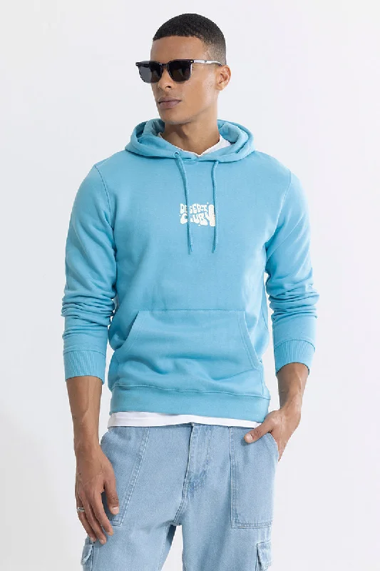 Desert Club Blue Hoodie Stylish Men's Tropical 