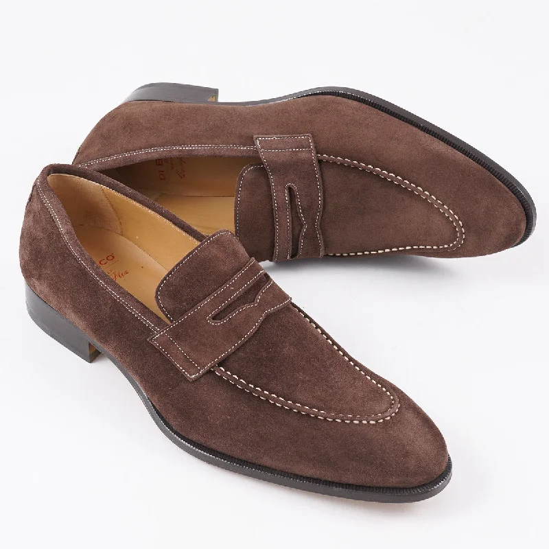 di Bianco 'Amato' Cashmere Suede Loafer Edgy Men's Punk