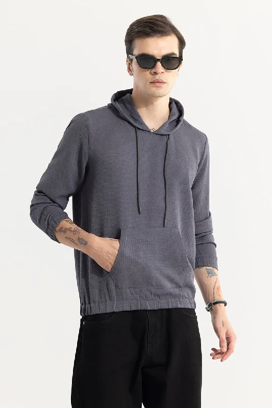 Stasia Elephant Grey Hoodie Elegant Men's Cashmere