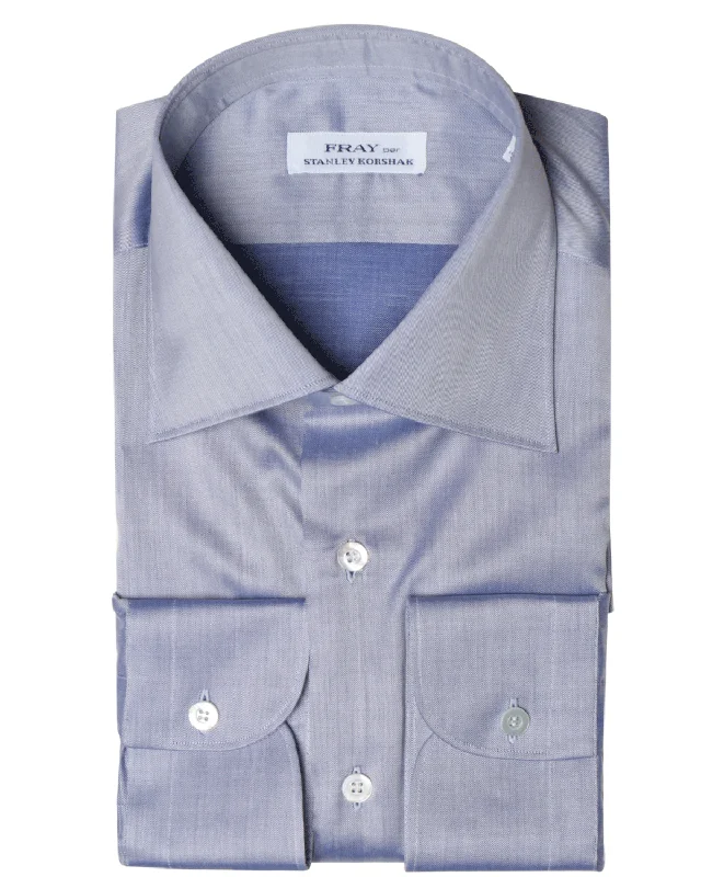 Indigo Blue Byron Cotton Dress Shirt Lumberjack