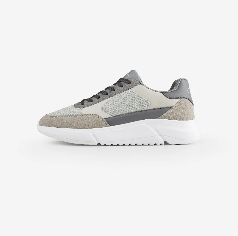 Premium Mesh Runner | Grey Stone Modern Men's Geometric