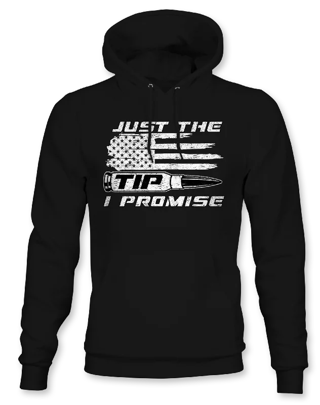 Just The Tip Hoodie Polished Men's Satin