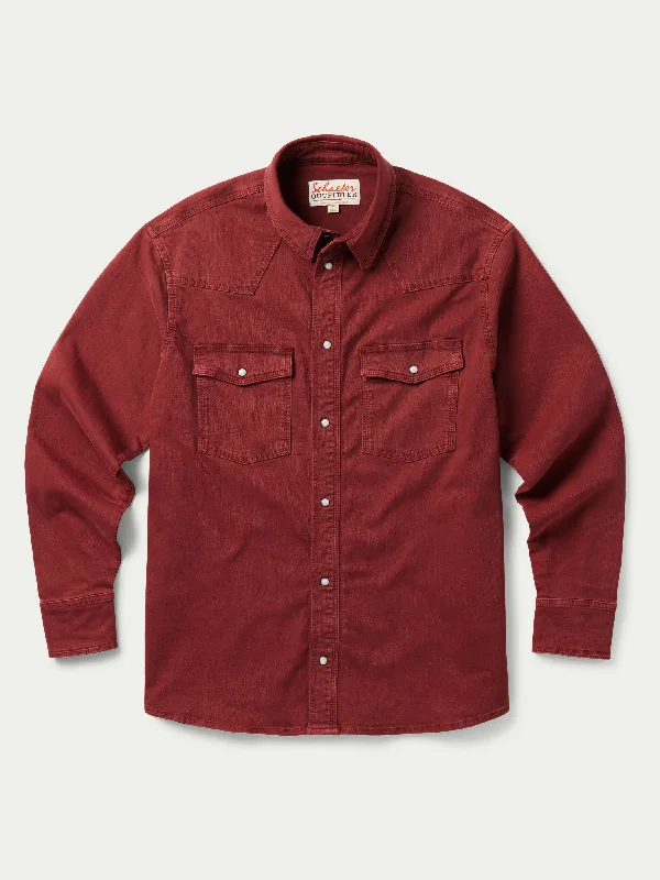 Western Denim Snap Shirt Cclassic Men's Tweed