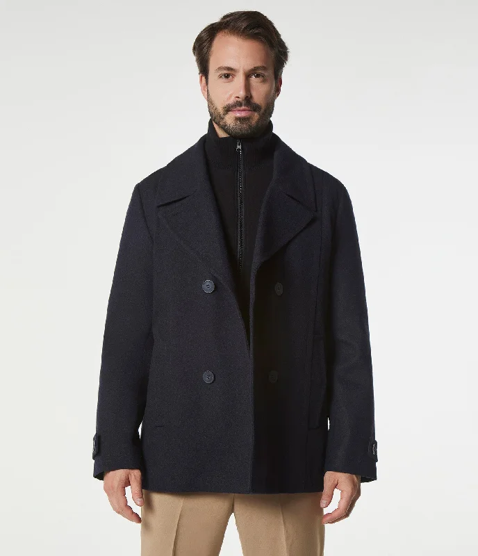 Danton Wool Peacoat Dynamic Men's High