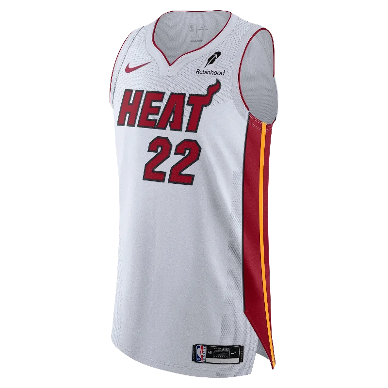 Jimmy Butler Nike Miami HEAT Association White Authentic Jersey Vacation