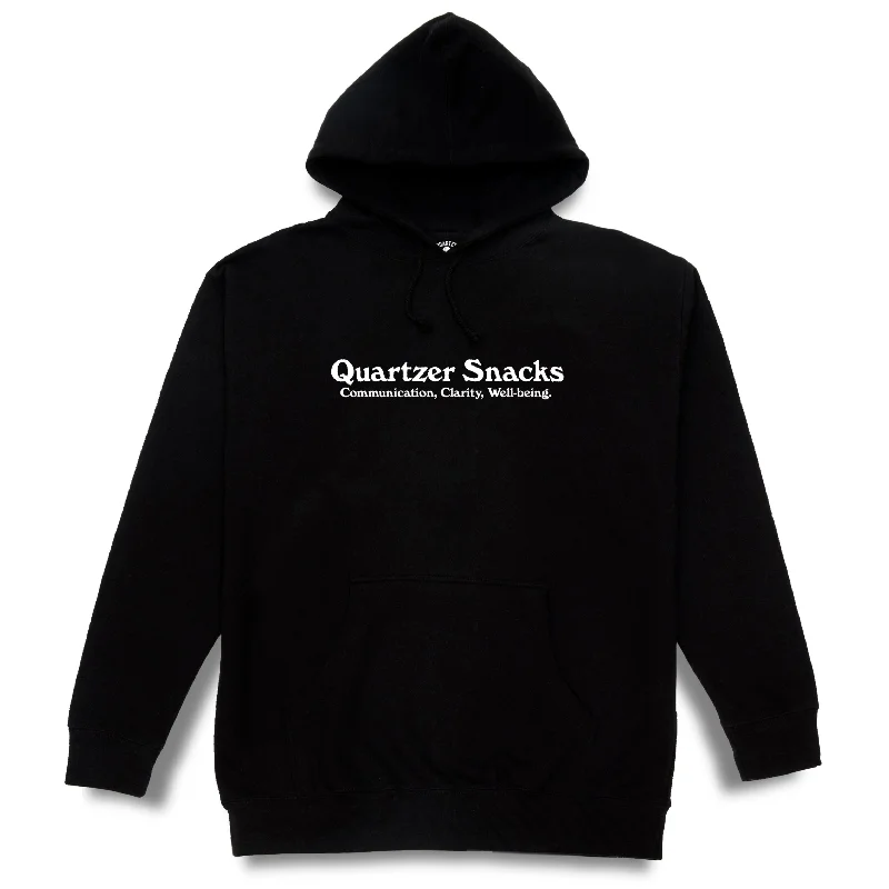 Quarter Snacks Gem Snack Hoody Black Edgy Men's Punk