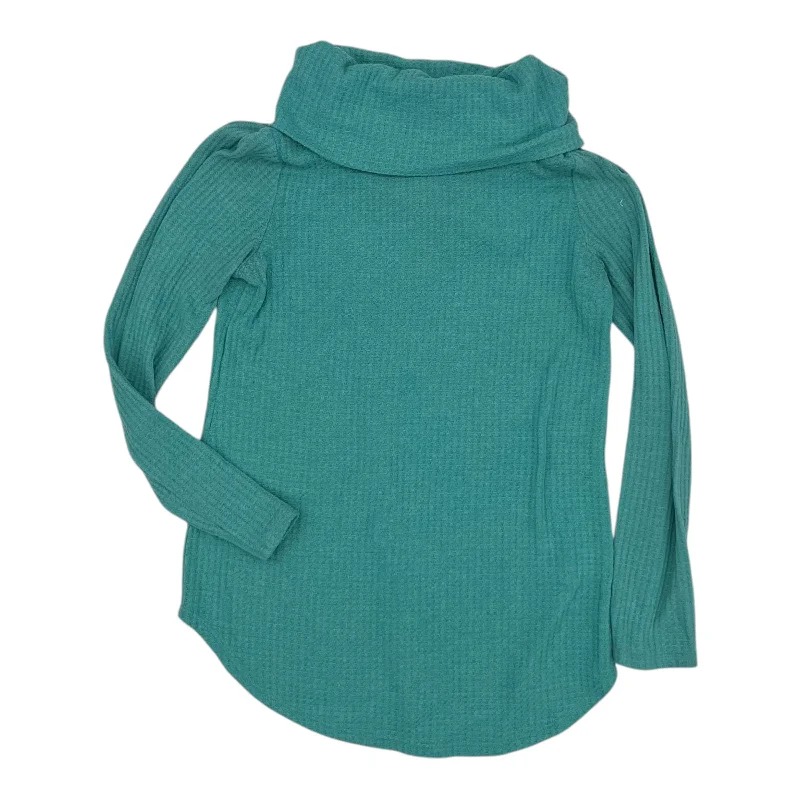 Top Ls By Sonoma In Green, Size:S Casual Men's Loose