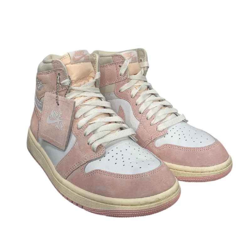 NIKE/Hi-Sneakers/US 9/Suede/PNK/WASHED PINK JORDAN 1 Artistic Men's Avant