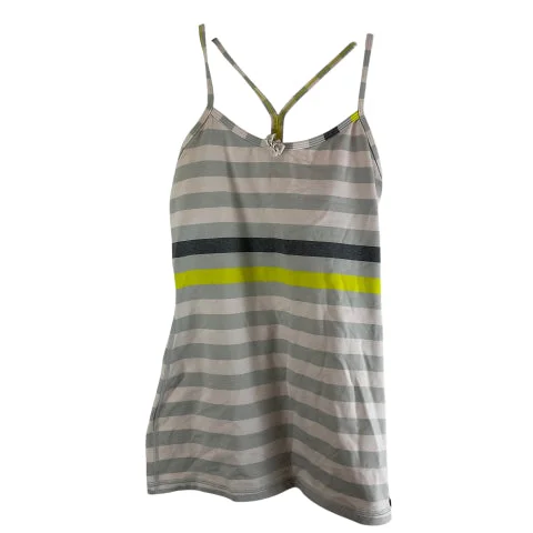 Athletic Tank Top By Lululemon In Grey, Size: 6 Adventure