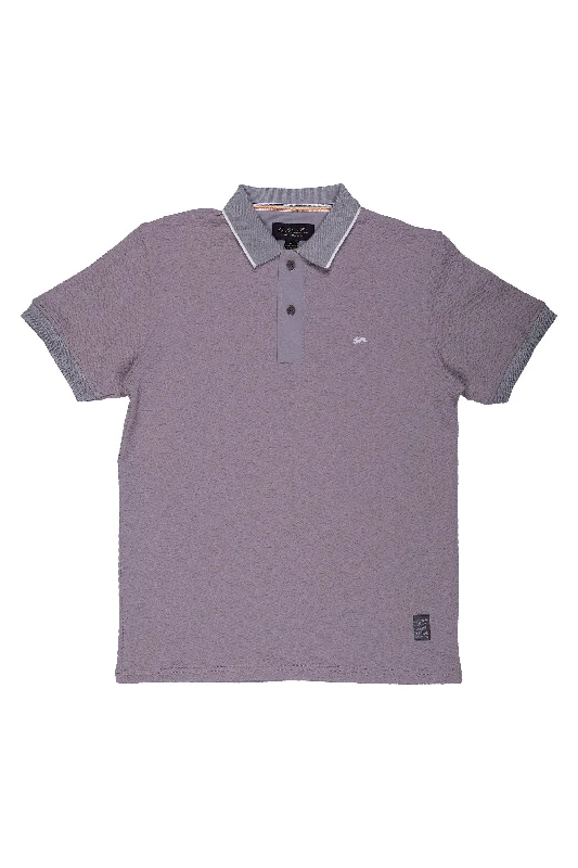 Dave | Men's Fancy Knit Polo British Gentleman Style