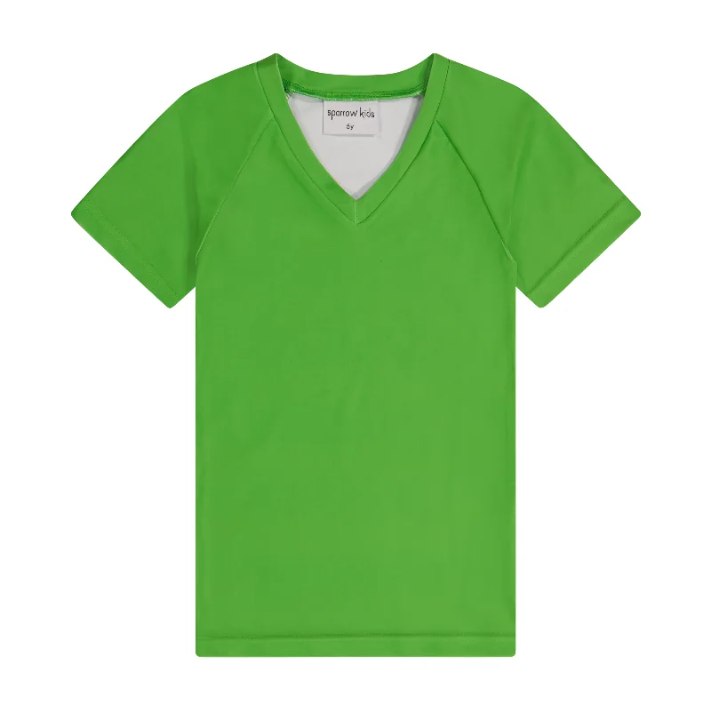 SPARROW KIDS OMBRE-SOLID V NECK TEE [Final Sale] Modern Men's 