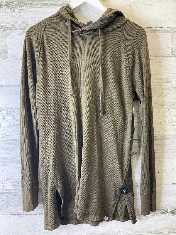 Top Long Sleeve By Eddie Bauer In Green, Size: S Refined Men's European