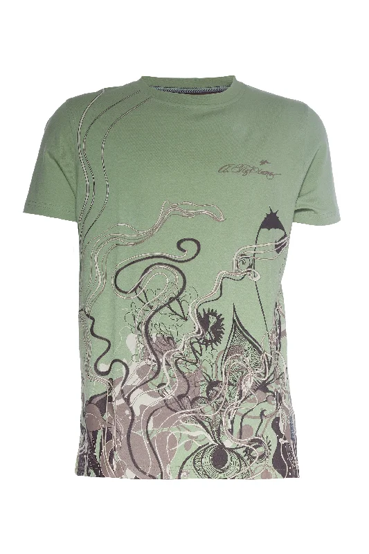 Rory | Graphic Print Tee Artistic Men's Avant