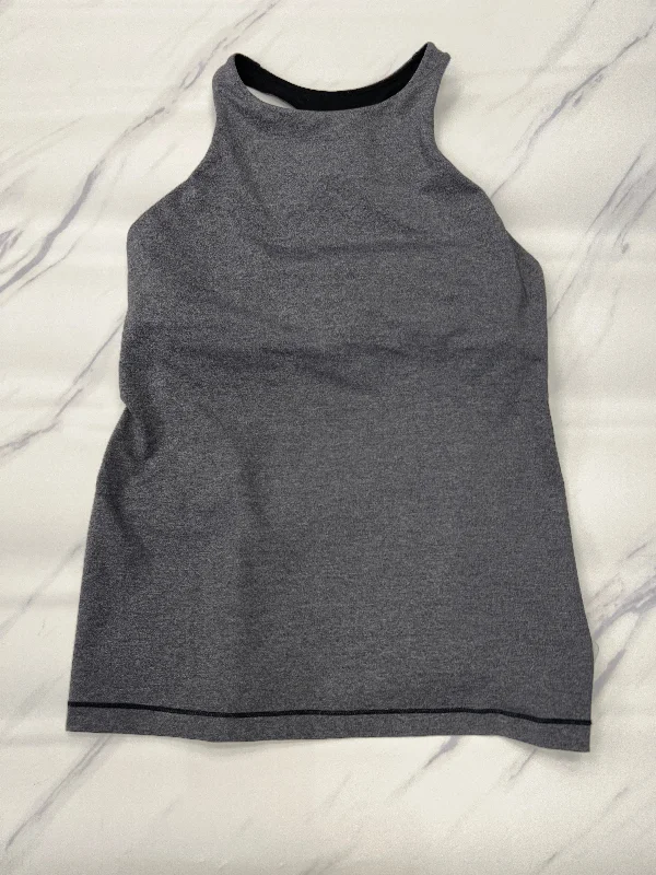 Athletic Tank Top By Lululemon In Grey, Size: 10 Cool Men's Skate