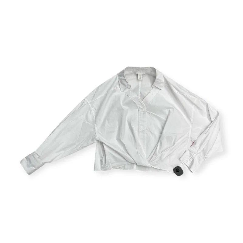 Top Long Sleeve By House Of Harlow In White, Size: M Artistic Men's Hand