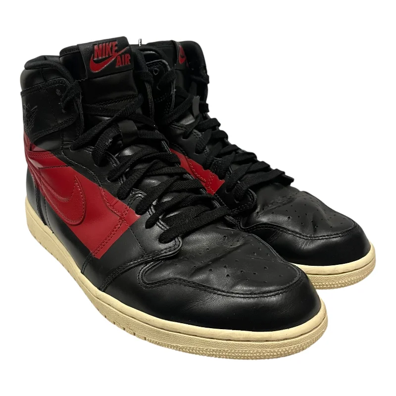 NIKE/Hi-Sneakers/US 13/Leather/BLK/Defiant Couture 1 Youthful Men's Anime