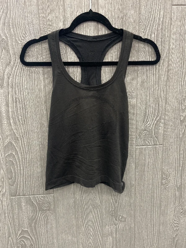 Athletic Tank Top By Lululemon In Black, Size: 2 Polished Men's Silk