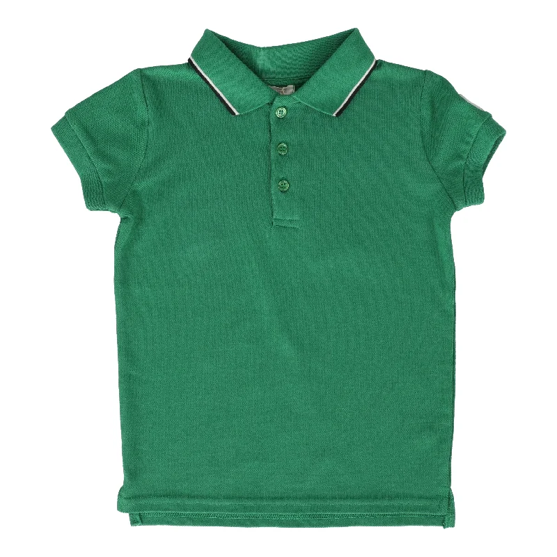 LIL LEGS GREEN STRIPE POLO Cool Men's Skate