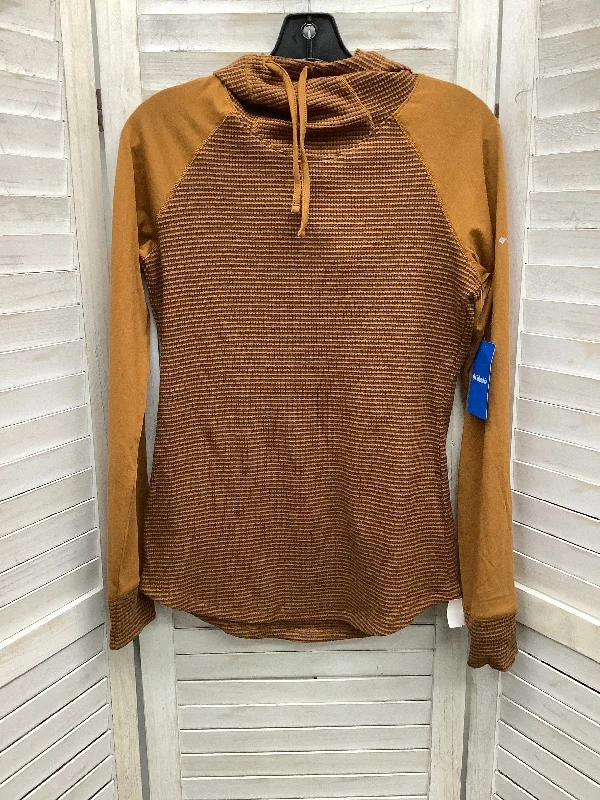 Top Long Sleeve By Columbia In Brown, Size: M Tough Men's Military