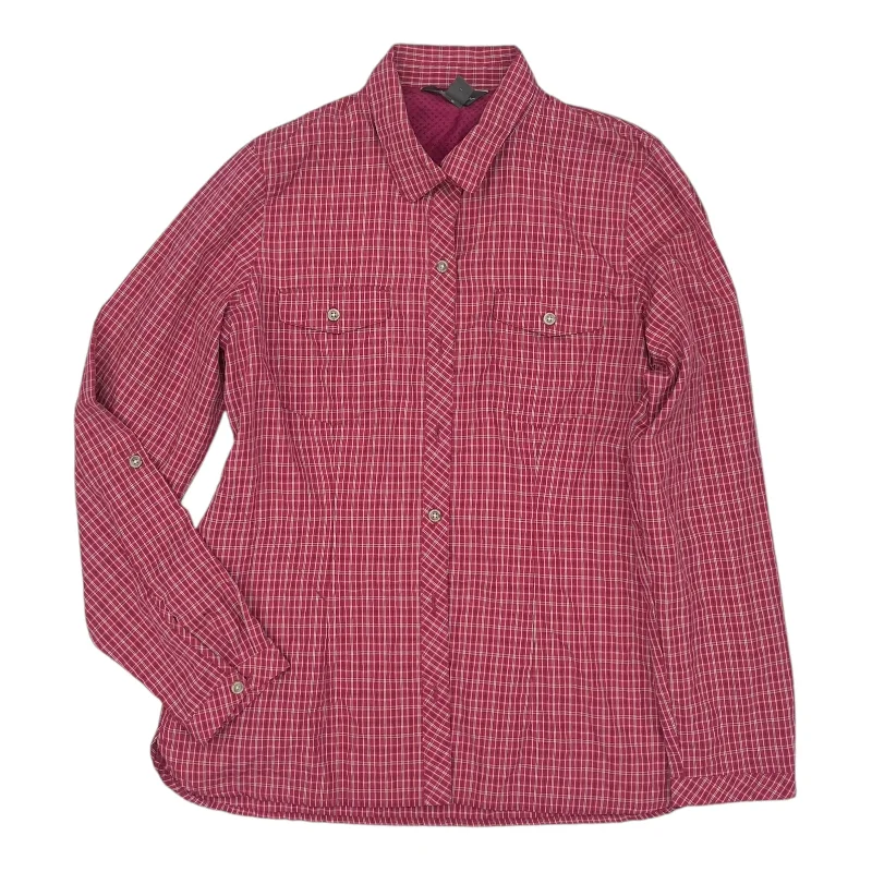 Top Ls By Eddie Bauer In Pink, Size:M Laid