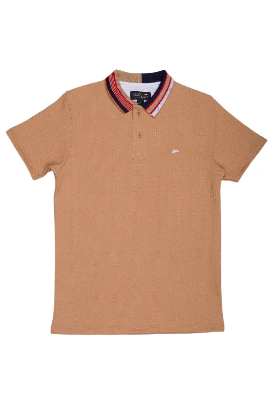 Ken | Men's Knit Polo Cool Men's Distressed