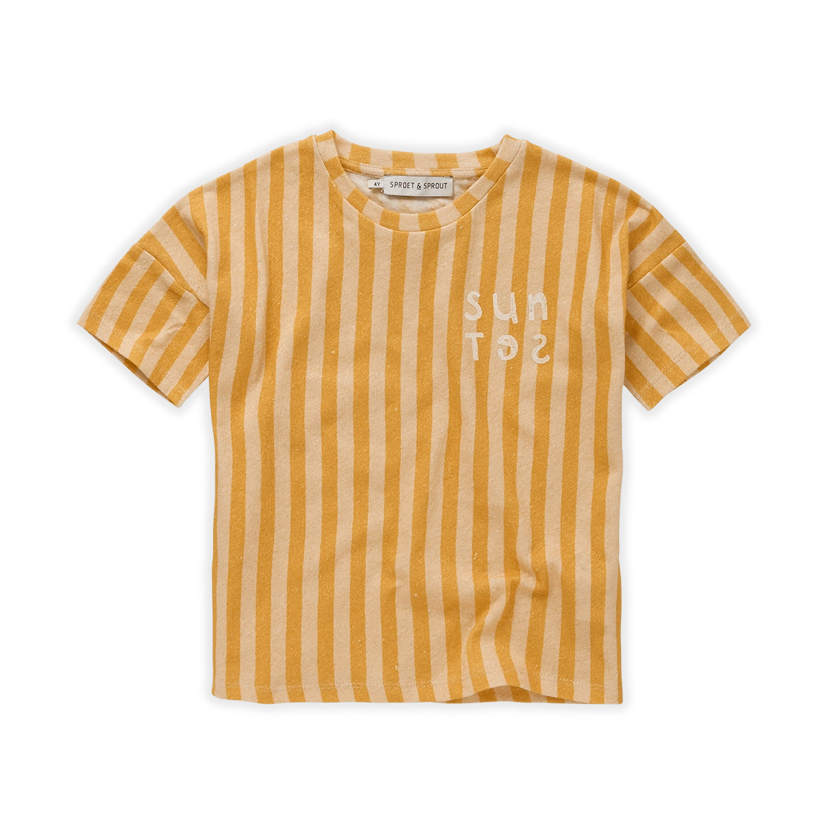 SPROET & SPROUT ORANGE STRIPED TEE [FINAL SALE] Edgy Men's Punk