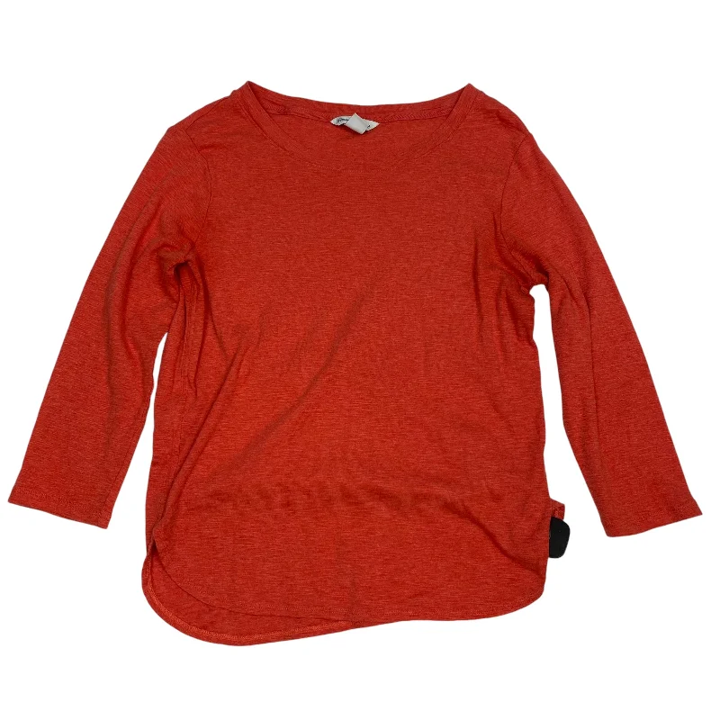 Top 3/4 Sleeve Basic By Tommy Bahama In Orange, Size: S Traditional Men's Wool