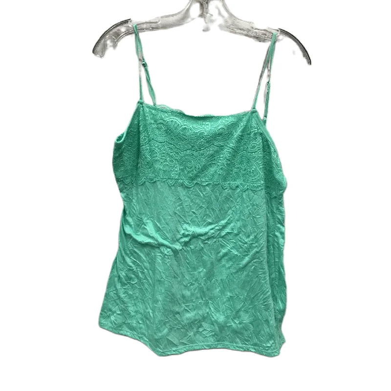 Green Top Sleeveless By Maurices, Size: Xl Sporty Men's Athleisure 